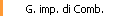 G. imp. di Comb.